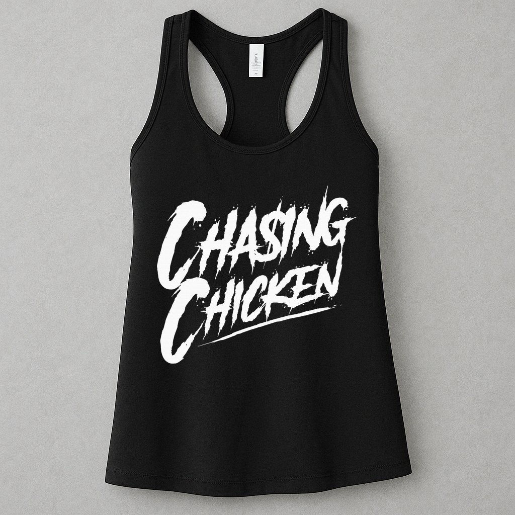 Chasing Chicken Rap Get Money Chasing Chicken Womens Tank Top