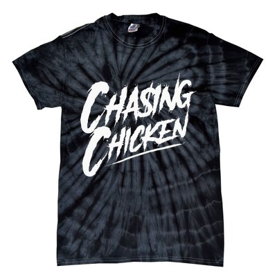 Chasing Chicken Rap Get Money Chasing Chicken Tie-Dye T-Shirt
