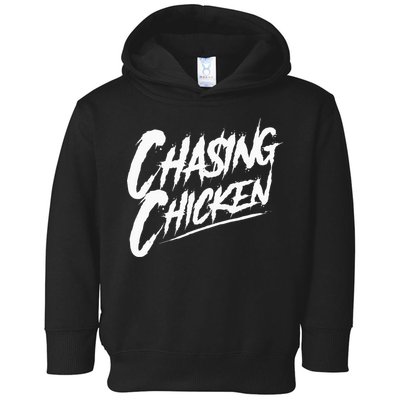 Chasing Chicken Rap Get Money Chasing Chicken Toddler Hoodie