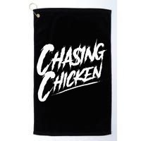 Chasing Chicken Rap Get Money Chasing Chicken Golf Towel