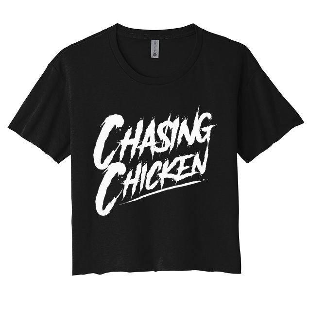 Chasing Chicken Rap Get Money Chasing Chicken Crop Top