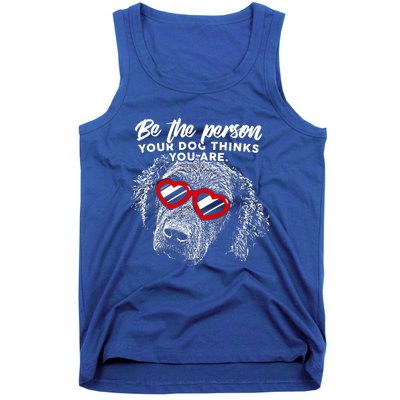 Curly Coated Retriever Valentines Edition Meaningful Gift Tank Top