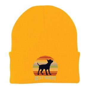 ChihuahueñO Chihuahua Retro Gift Knit Cap Winter Beanie