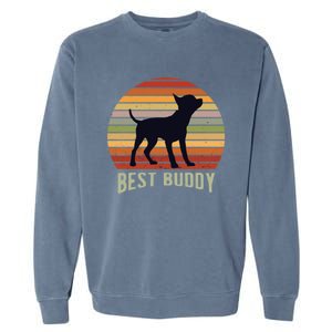 ChihuahueñO Chihuahua Retro Gift Garment-Dyed Sweatshirt