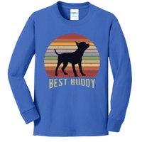 ChihuahueñO Chihuahua Retro Gift Kids Long Sleeve Shirt