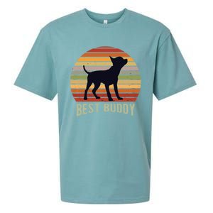 ChihuahueñO Chihuahua Retro Gift Sueded Cloud Jersey T-Shirt