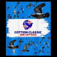 Cotton Classic Racing Pigeons One Loft Race Doggie Tank