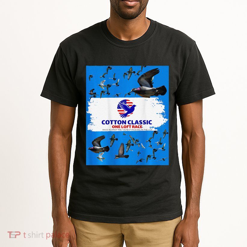Cotton Classic Racing Pigeons One Loft Race Tall T-Shirt