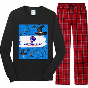 Cotton Classic Racing Pigeons One Loft Race Long Sleeve Pajama Set