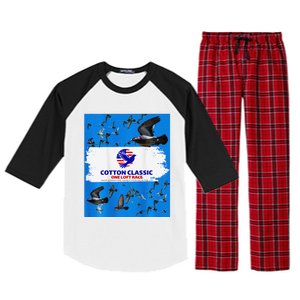 Cotton Classic Racing Pigeons One Loft Race Raglan Sleeve Pajama Set