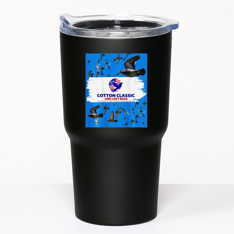 Cotton Classic Racing Pigeons One Loft Race Tumbler