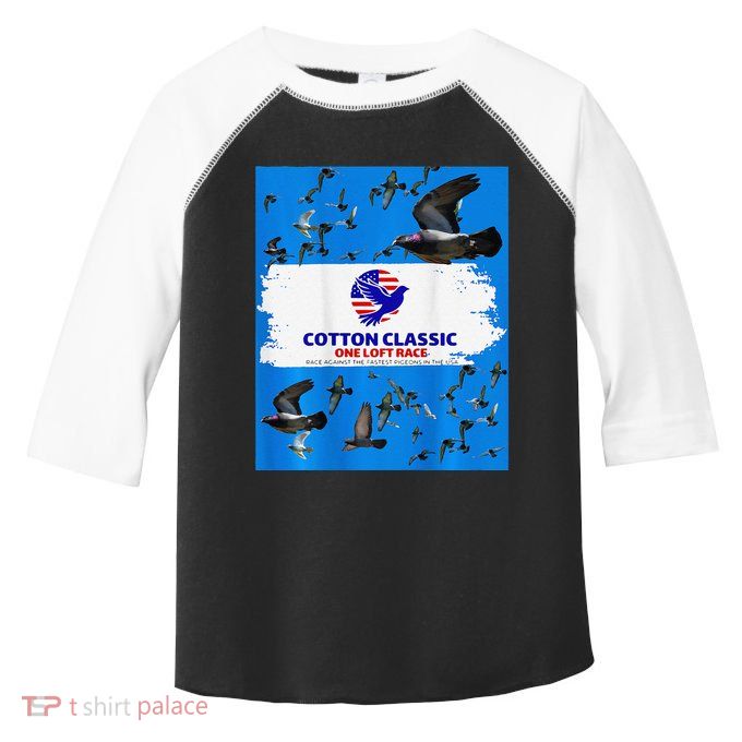 Cotton Classic Racing Pigeons One Loft Race Toddler Fine Jersey T-Shirt