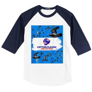 Cotton Classic Racing Pigeons One Loft Race Baseball Sleeve Shirt