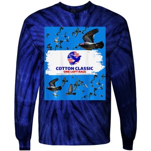 Cotton Classic Racing Pigeons One Loft Race Tie-Dye Long Sleeve Shirt