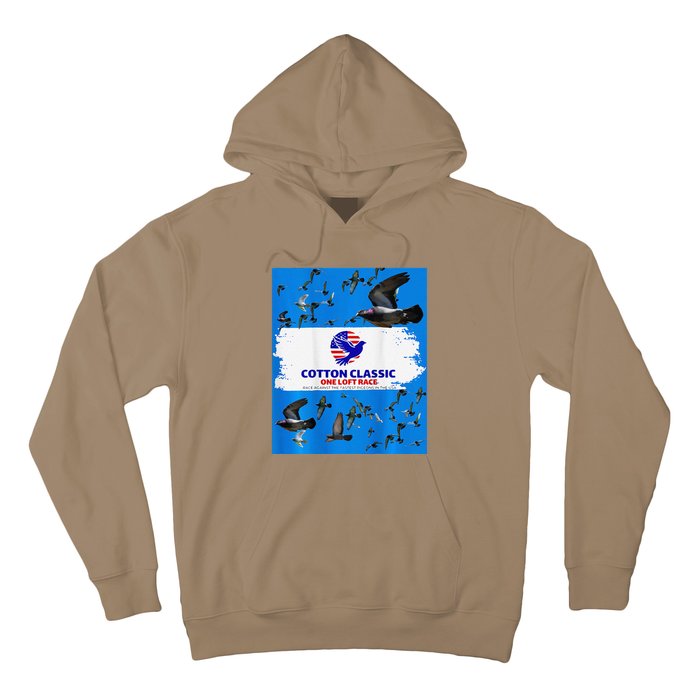 Cotton Classic Racing Pigeons One Loft Race Hoodie