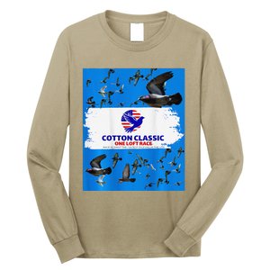 Cotton Classic Racing Pigeons One Loft Race Long Sleeve Shirt