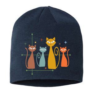 Century Cat Retro Cool Sustainable Beanie