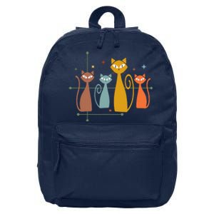 Century Cat Retro Cool 16 in Basic Backpack