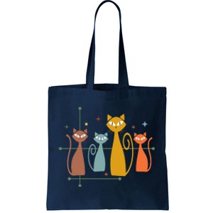 Century Cat Retro Cool Tote Bag