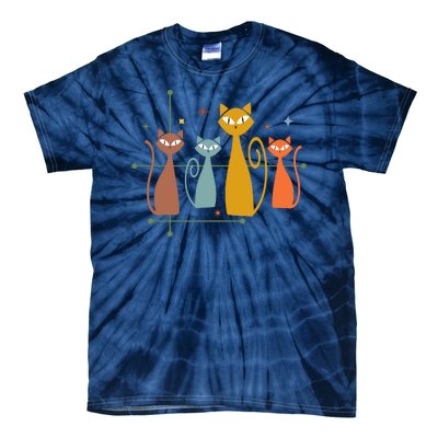 Century Cat Retro Cool Tie-Dye T-Shirt