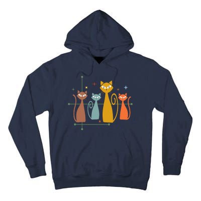 Century Cat Retro Cool Tall Hoodie