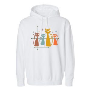 Century Cat Retro Cool Garment-Dyed Fleece Hoodie