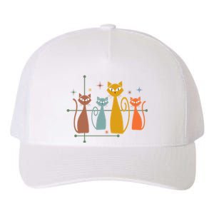 Century Cat Retro Cool Yupoong Adult 5-Panel Trucker Hat