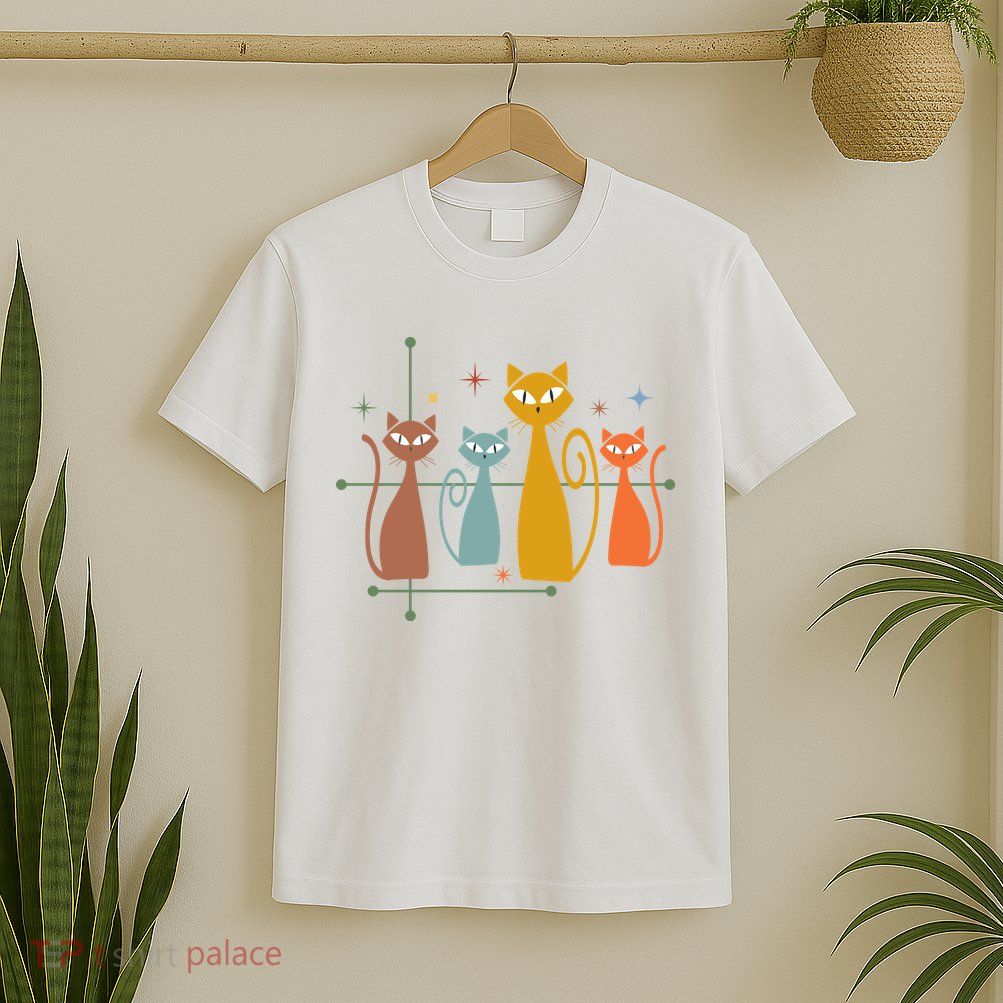 Century Cat Retro Cool T-Shirt