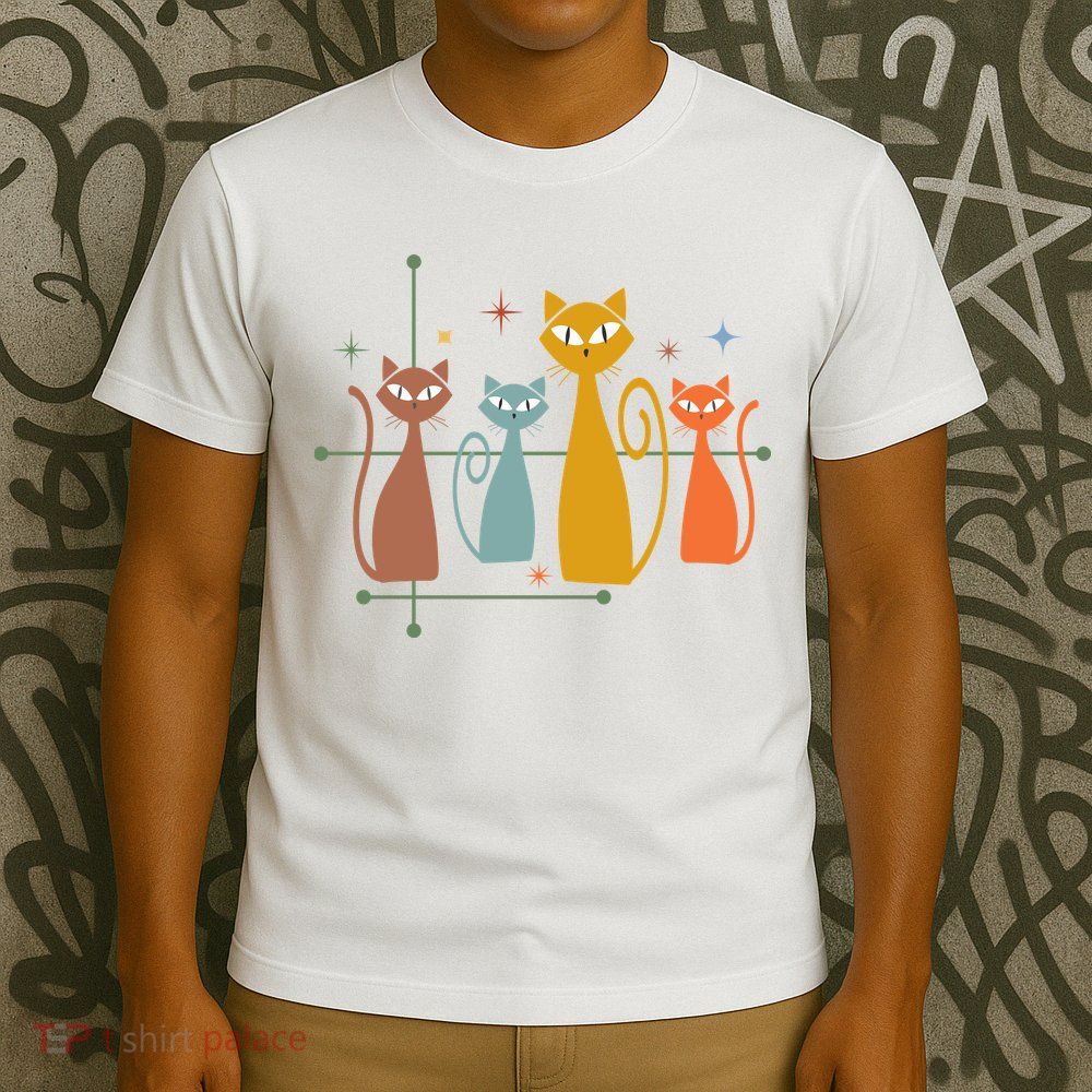Century Cat Retro Cool T-Shirt
