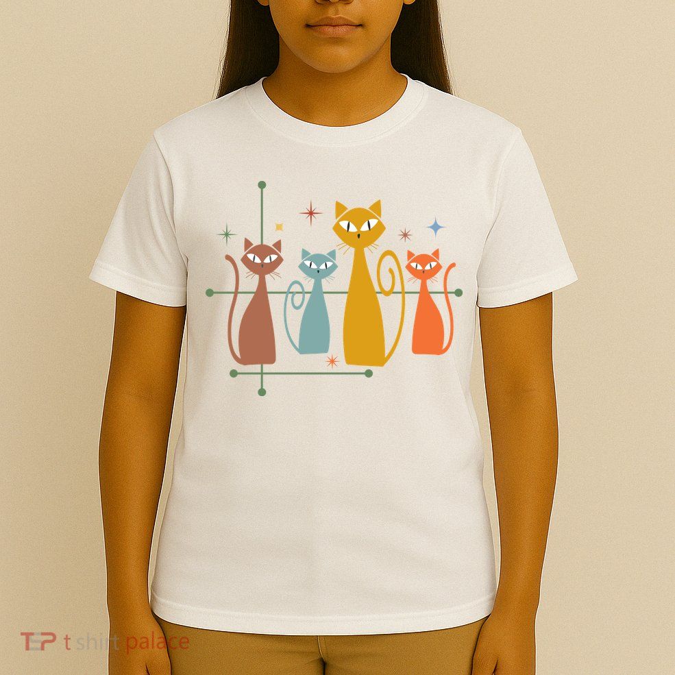 Century Cat Retro Cool T-Shirt