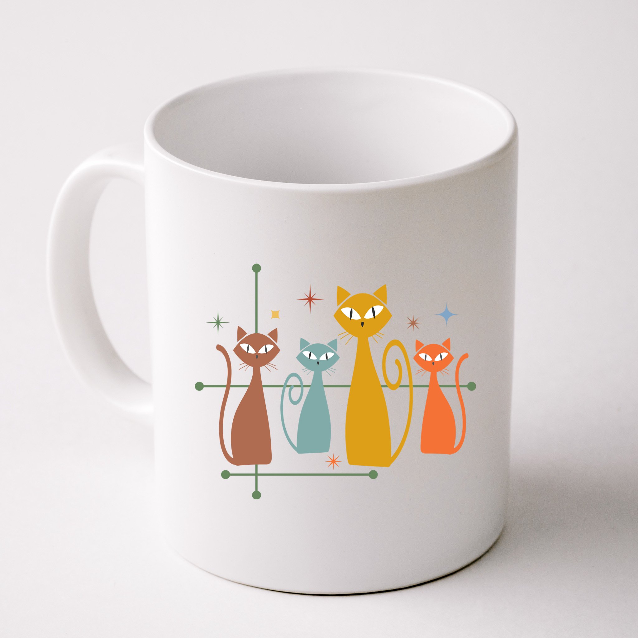 Century Cat Retro Cool Mug