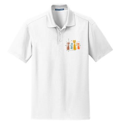 Century Cat Retro Cool Dry Zone Grid Polo