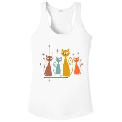Century Cat Retro Cool Ladies PosiCharge Competitor Racerback Tank