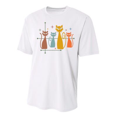 Century Cat Retro Cool Performance Sprint T-Shirt