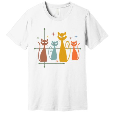 Century Cat Retro Cool Premium T-Shirt