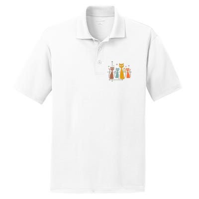 Century Cat Retro Cool PosiCharge RacerMesh Polo