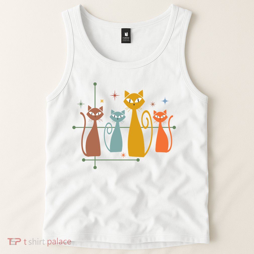 Century Cat Retro Cool Tank Top