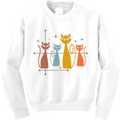 Century Cat Retro Cool Kids Sweatshirt