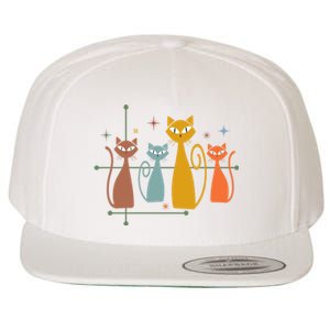 Century Cat Retro Cool Wool Snapback Cap