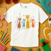 Century Cat Retro Cool Kids T-Shirt