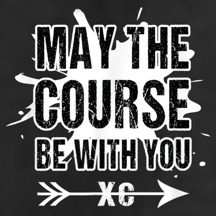 Cross Country Runner May The Course Be With You Hat