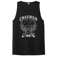 Chicago Classic Retro Vintage Illinois Windy RockNRoll PosiCharge Competitor Tank