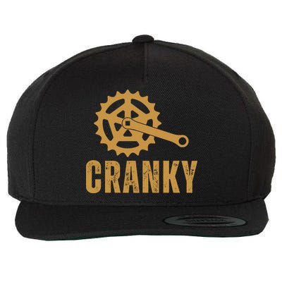 Cranky Wool Snapback Cap
