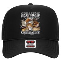 Creampie Connoisseur Raunchy Funny Cat Meme Adult Humor Trucker Hat