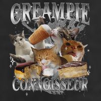 Creampie Connoisseur Raunchy Funny Cat Meme Adult Humor Trucker Hat