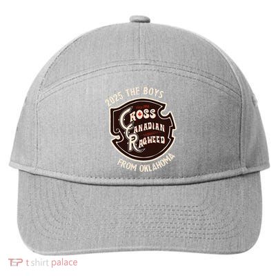 Cross Canadian Ragweed The Boy From Oklahoma Concert 2025 7-Panel Snapback Hat