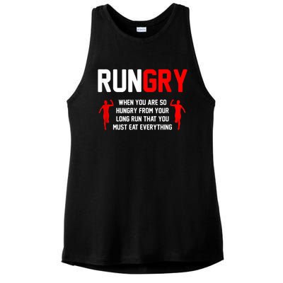 Cross Country Running XC Run Runner Ladies PosiCharge Tri-Blend Wicking Tank