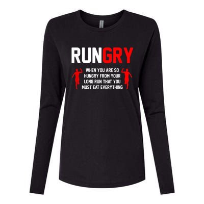 Cross Country Running XC Run Runner Womens Cotton Relaxed Long Sleeve T-Shirt