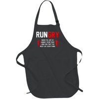 Cross Country Running XC Run Runner Full-Length Apron With Pockets