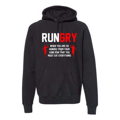 Cross Country Running XC Run Runner Premium Hoodie